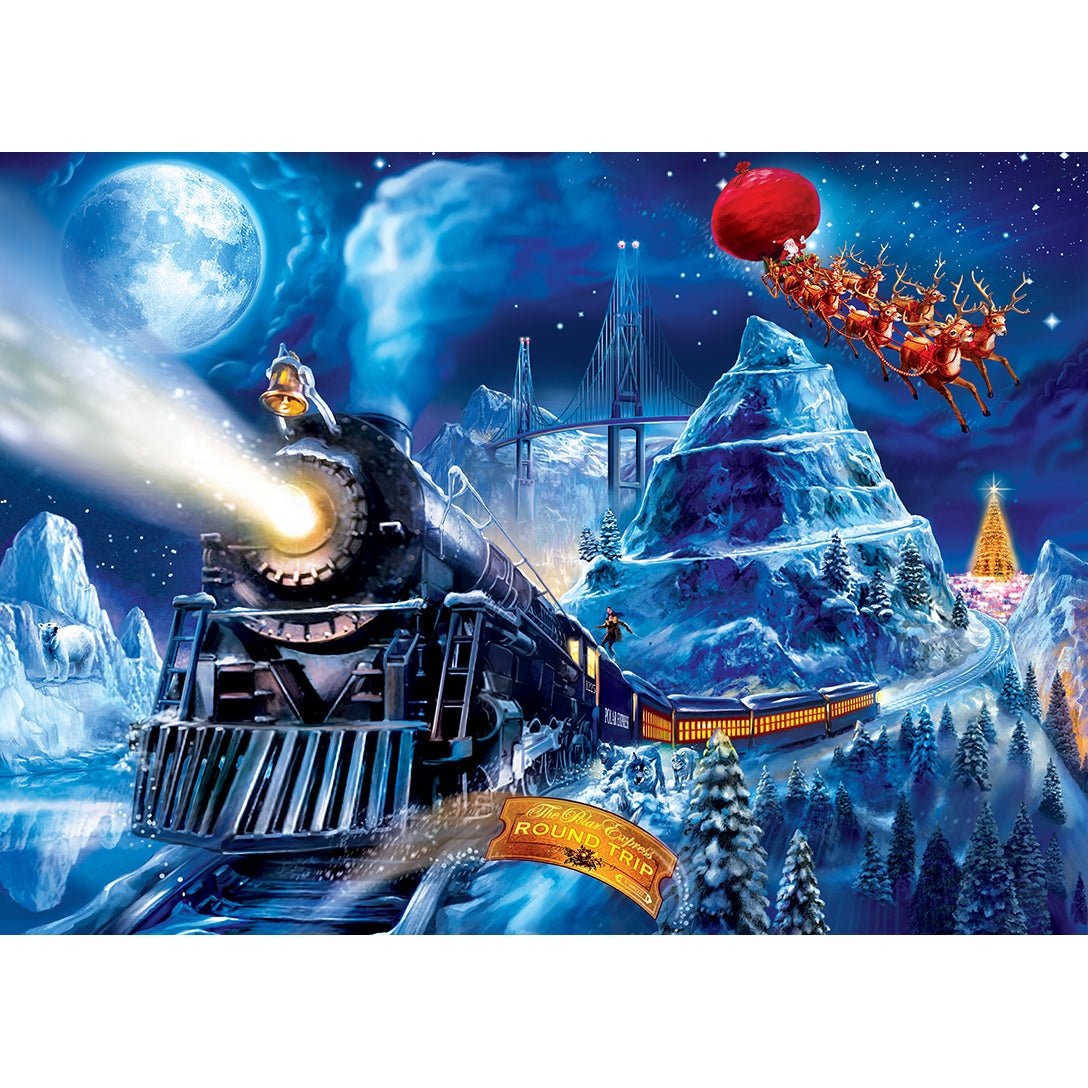 The Polar Express - Race to the Pole 1000 pc Puzzle - Safari Ltd®