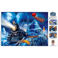 The Polar Express - Race to the Pole 1000 pc Puzzle - Safari Ltd®