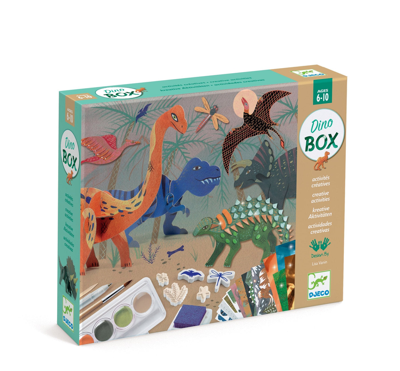 The World of Dinosaurs Multi-Activity Craft Kit - Safari Ltd®