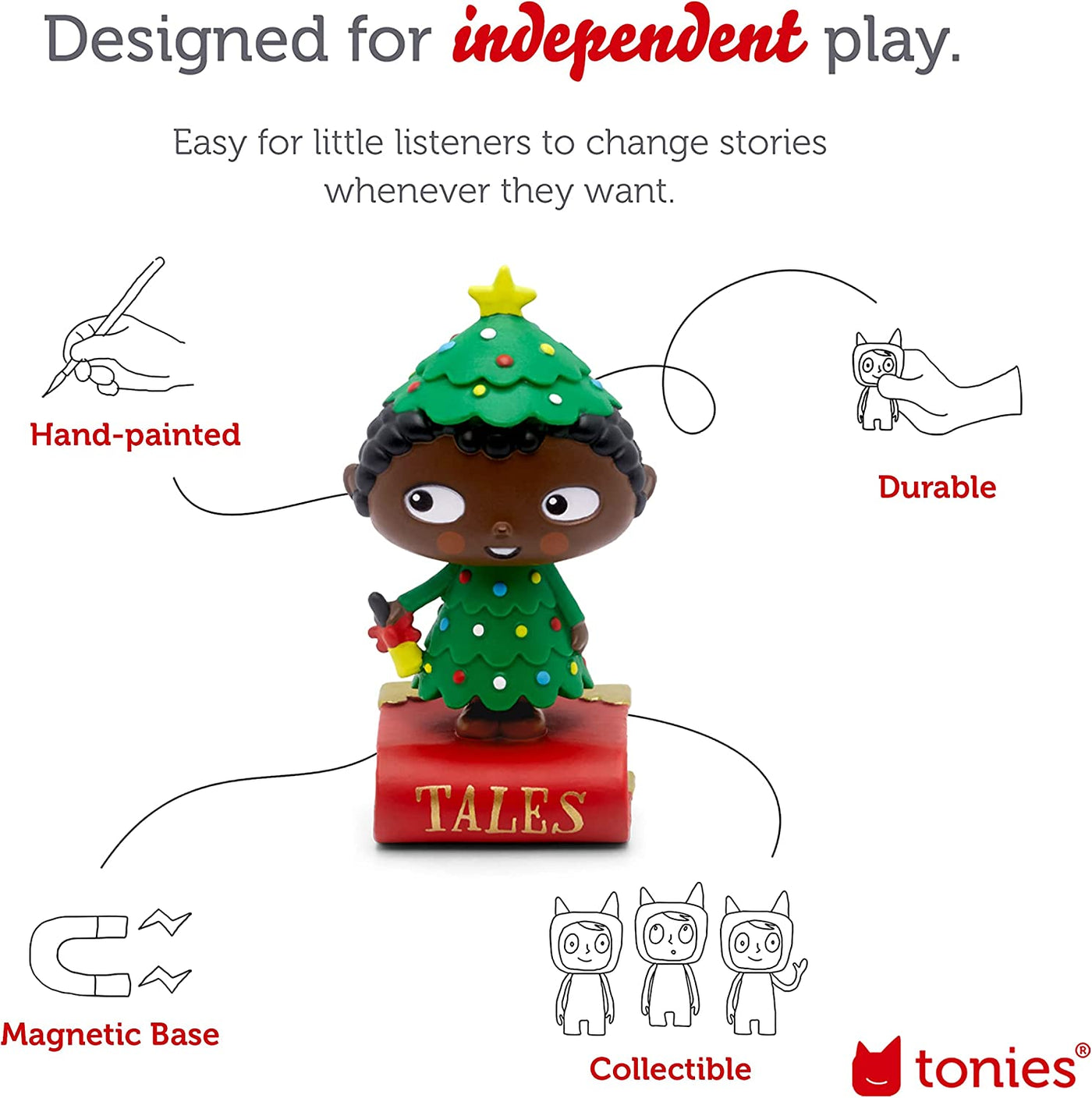 Tonies® Christmas Tales Audio Play Character - Safari Ltd®