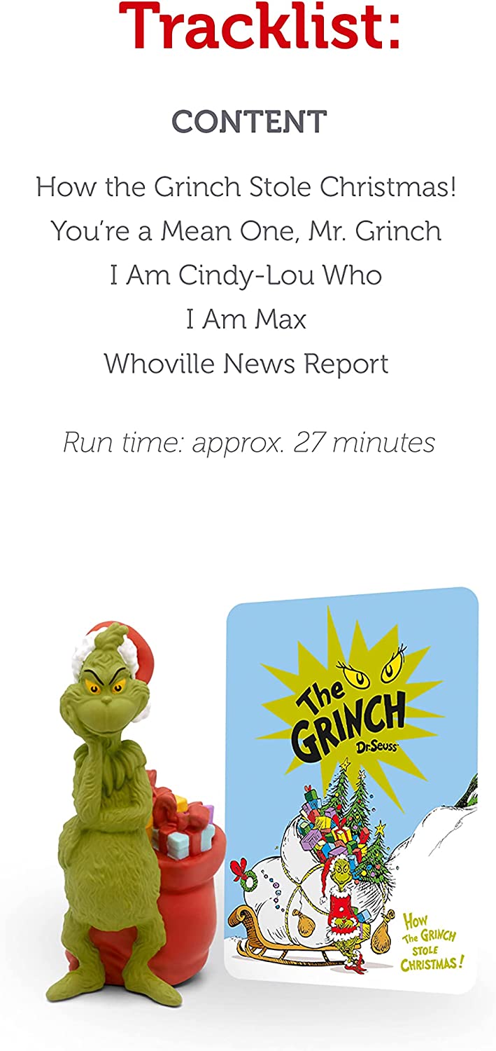 Tonies® The Grinch Audio Play Character - Safari Ltd®