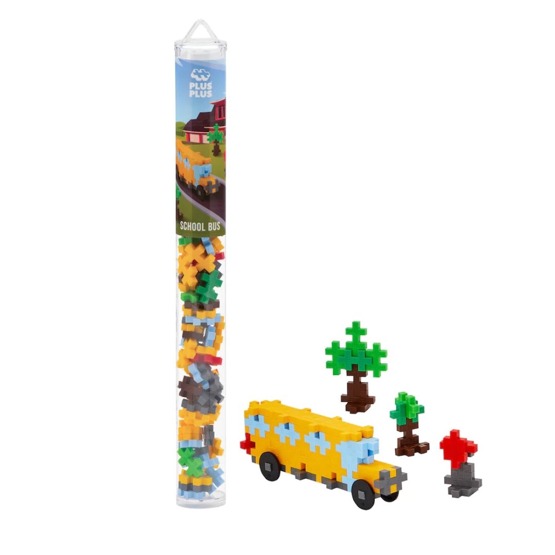 Tube - 70 pc. - School Bus - Safari Ltd®