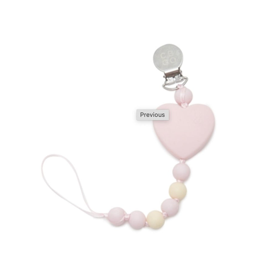 "Where's the Pacifier?" Clip - Blush Heart - Safari Ltd®