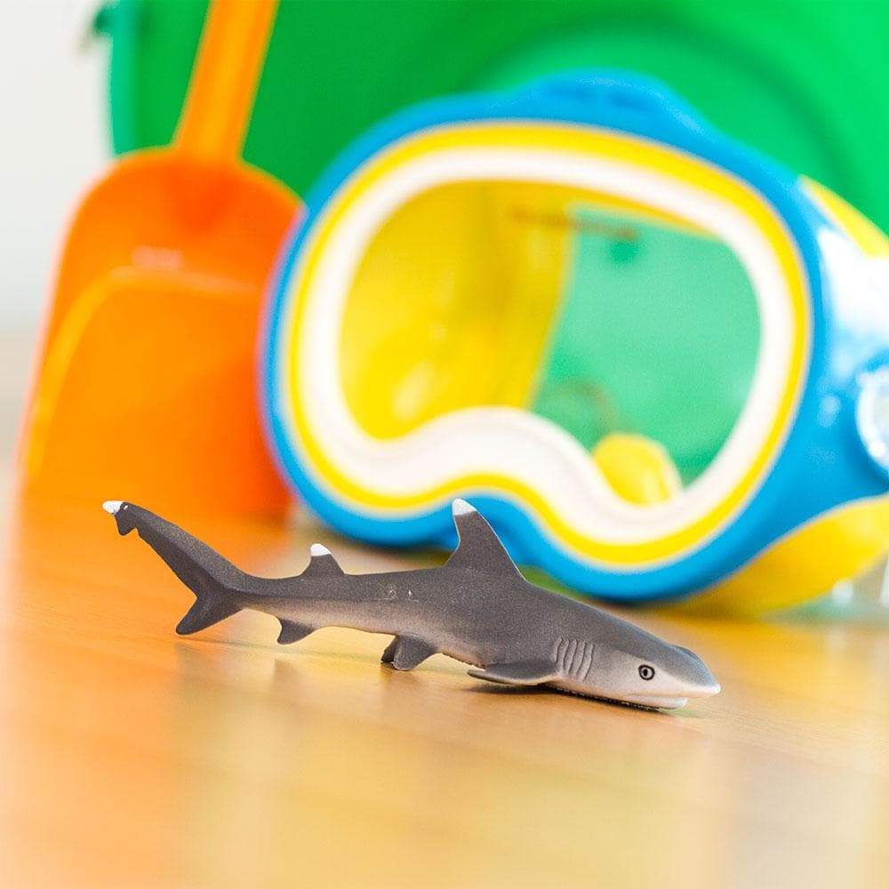 Whitetip Reef Shark Toy - Sea Life Toys by Safari Ltd.