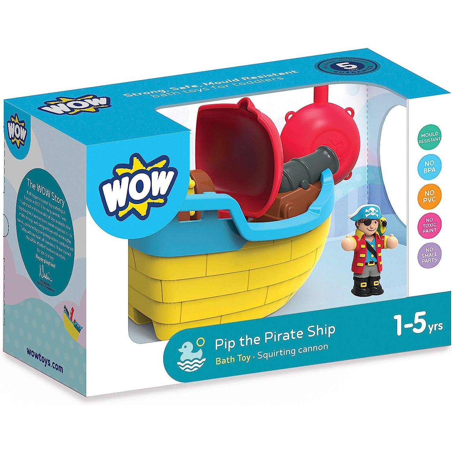 WOW Toys Pip the Pirate Ship - Safari Ltd®