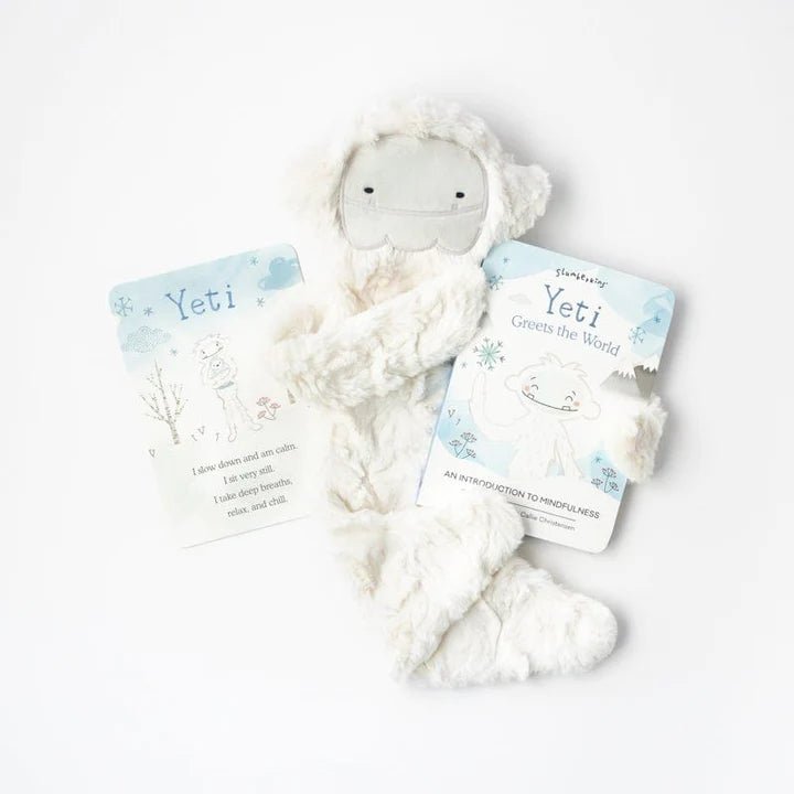 Yeti Snuggler, Board Book, and Affirmation Card - Safari Ltd®