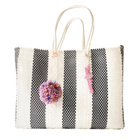 Zebra Woven Super Tote - Safari Ltd®