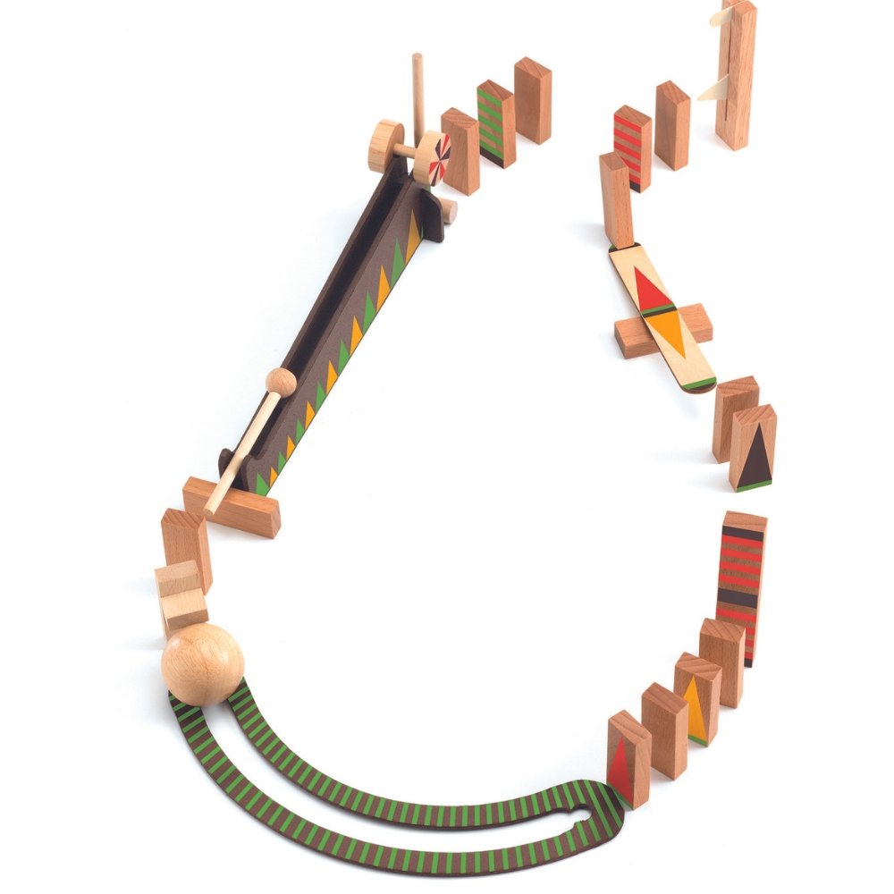 Zig & Go Curve 27 pc Chain Reaction Construction Set - Safari Ltd®